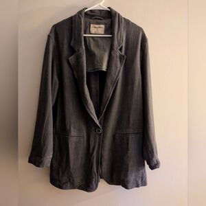 Free People Blazer - Red and Green